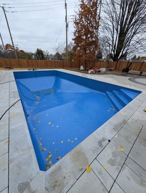 Pool Liner Replacement & Installation Completed In Cambridge, ON by Hipel Pools