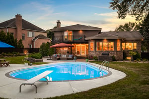 in-ground swimming pool in Kitchener, ON